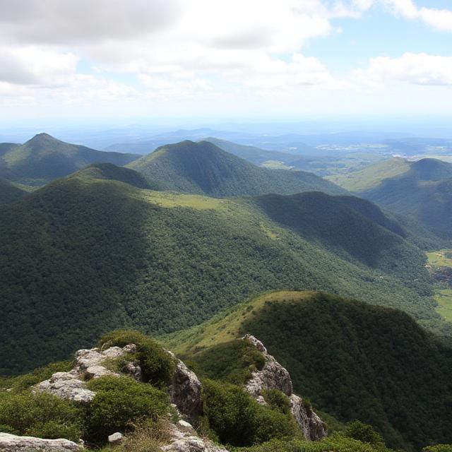 Serra da Cabreira paysage montagne